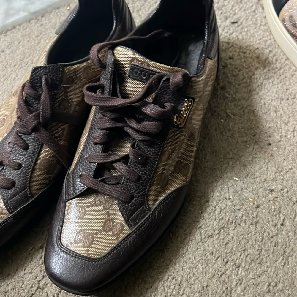 Gucci shoes size 38 women with 3D print on fire 🔥 
Sale brand new still